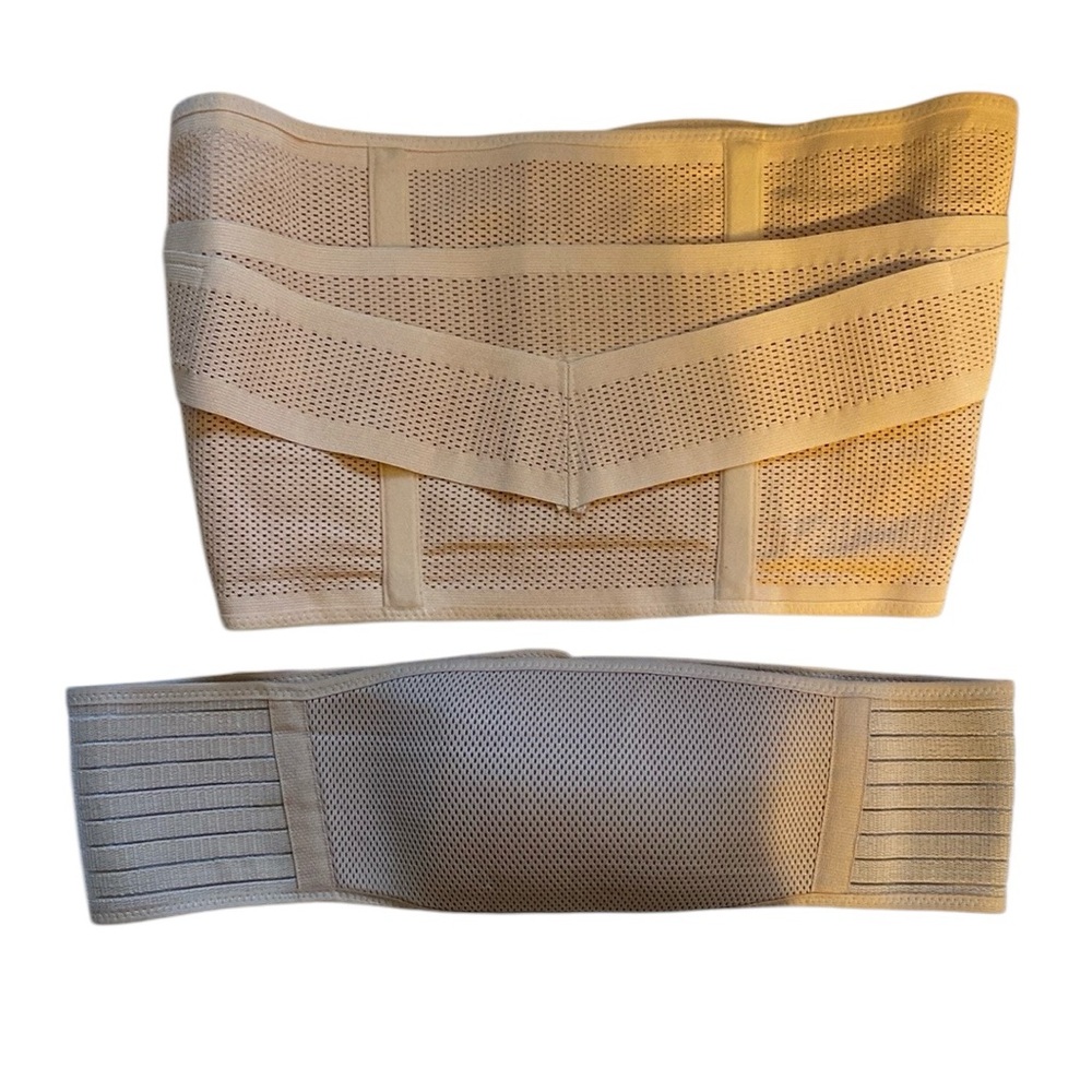 Two Waist Trainers / Support Bands for Post - Partum / Pregnancy